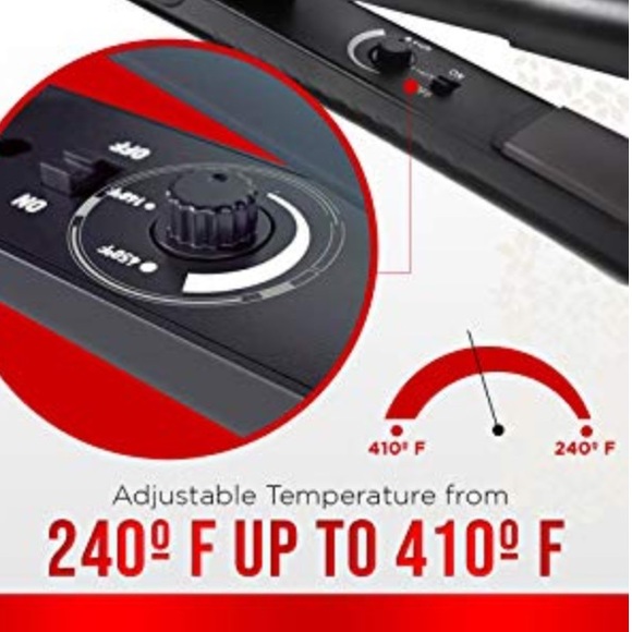 HSI Professional Ceramic Tourmaline Flat Iron - Picture 5 of 7